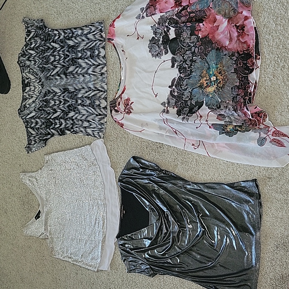 4 Medium Blouses
